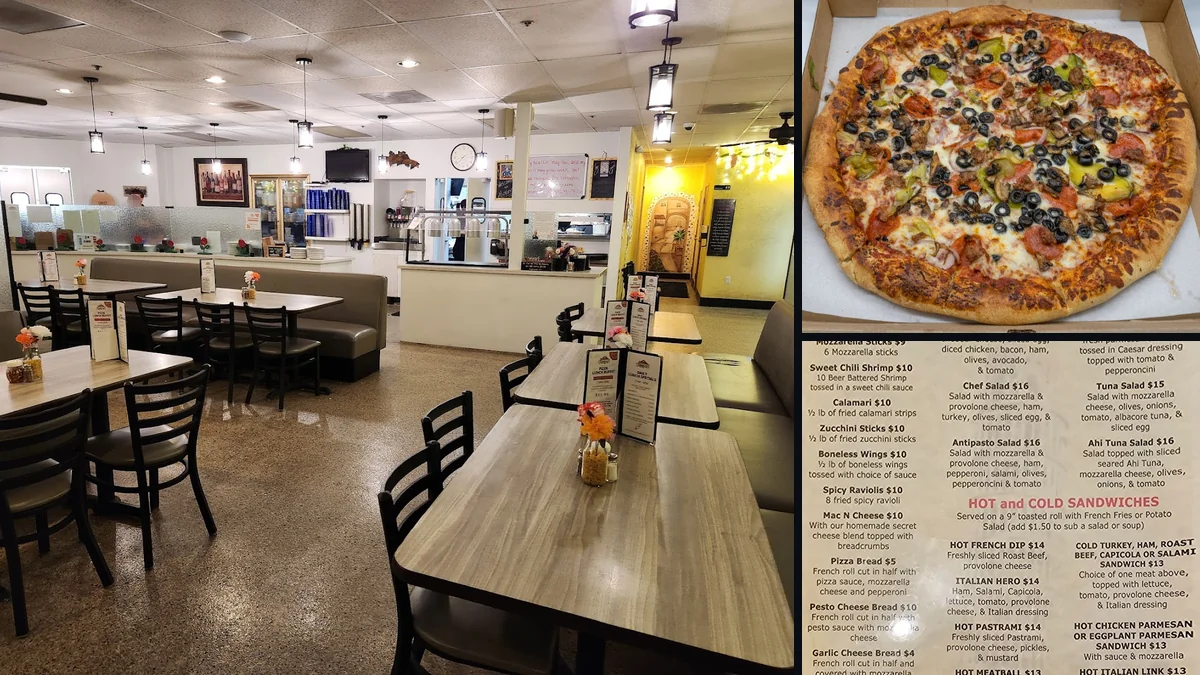 Family restaurant tables with casual seating.